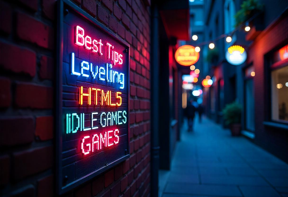 Best Tips for Leveling Up in HTML5 Idle Games